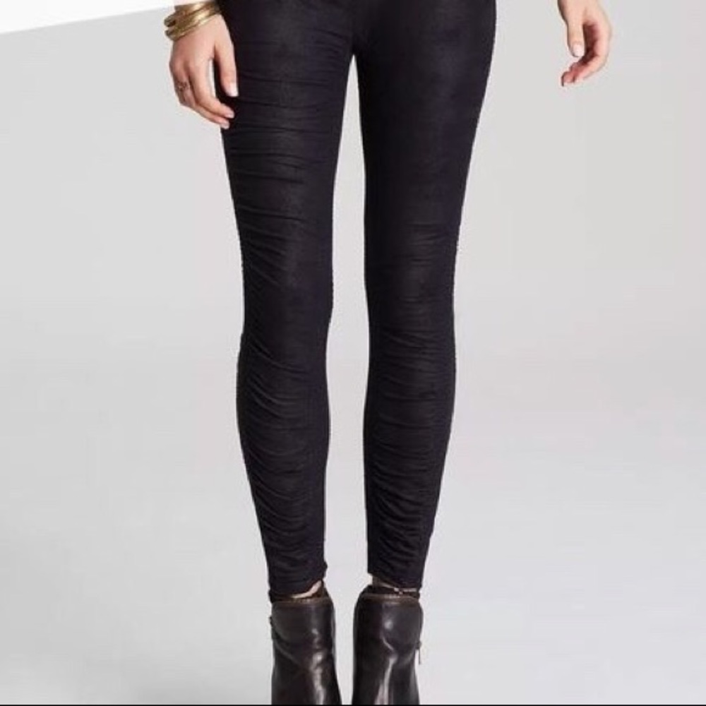 Free people ruched gathered leggings